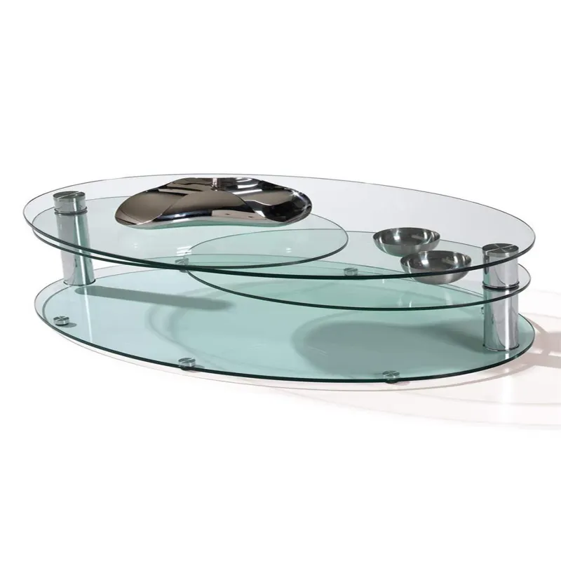 Table basse verre Manhattan