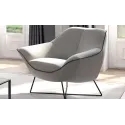 Fauteuil Rico gris - ROM